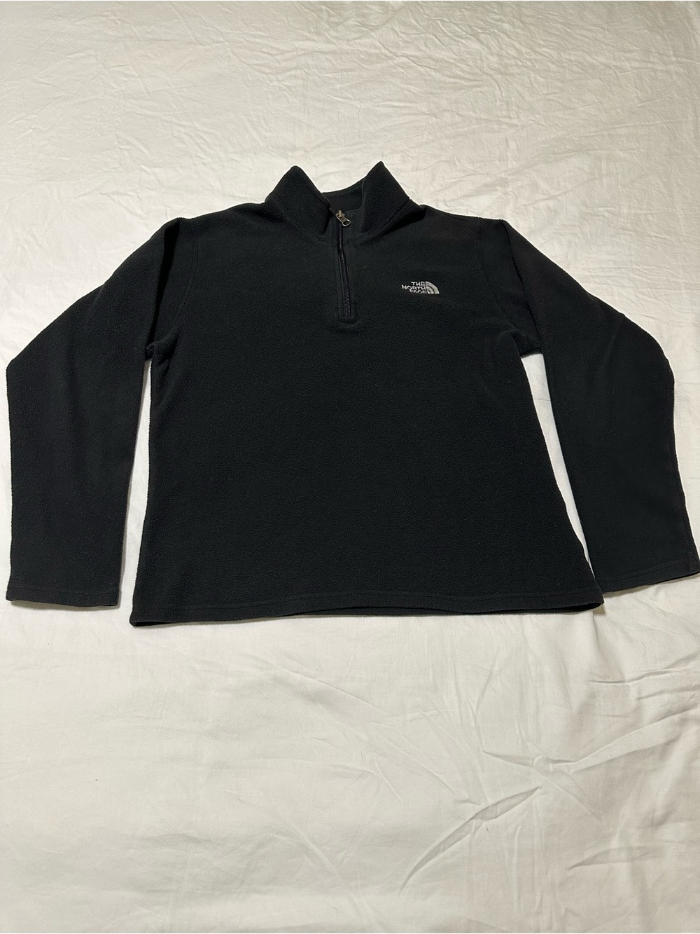 The North Face Black Kids 1/4 Zip Fleece